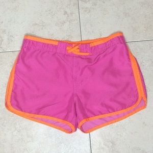 OP Swim Shorts Pink & Orange Girls 14-16 Beachwear